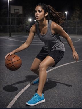 Nike Turquoise Athletic Shoes